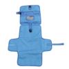 Newborn Changing Mat with Wet Wipe Holder Water Proof Portable Baby Diaper Changer Pad for Travel