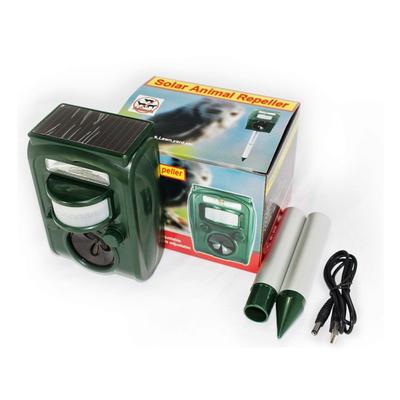 Outdoor Waterproof Ultrasonic Animal Repeller Solar Cat Repeller Mouse Repeller Animal Repeller