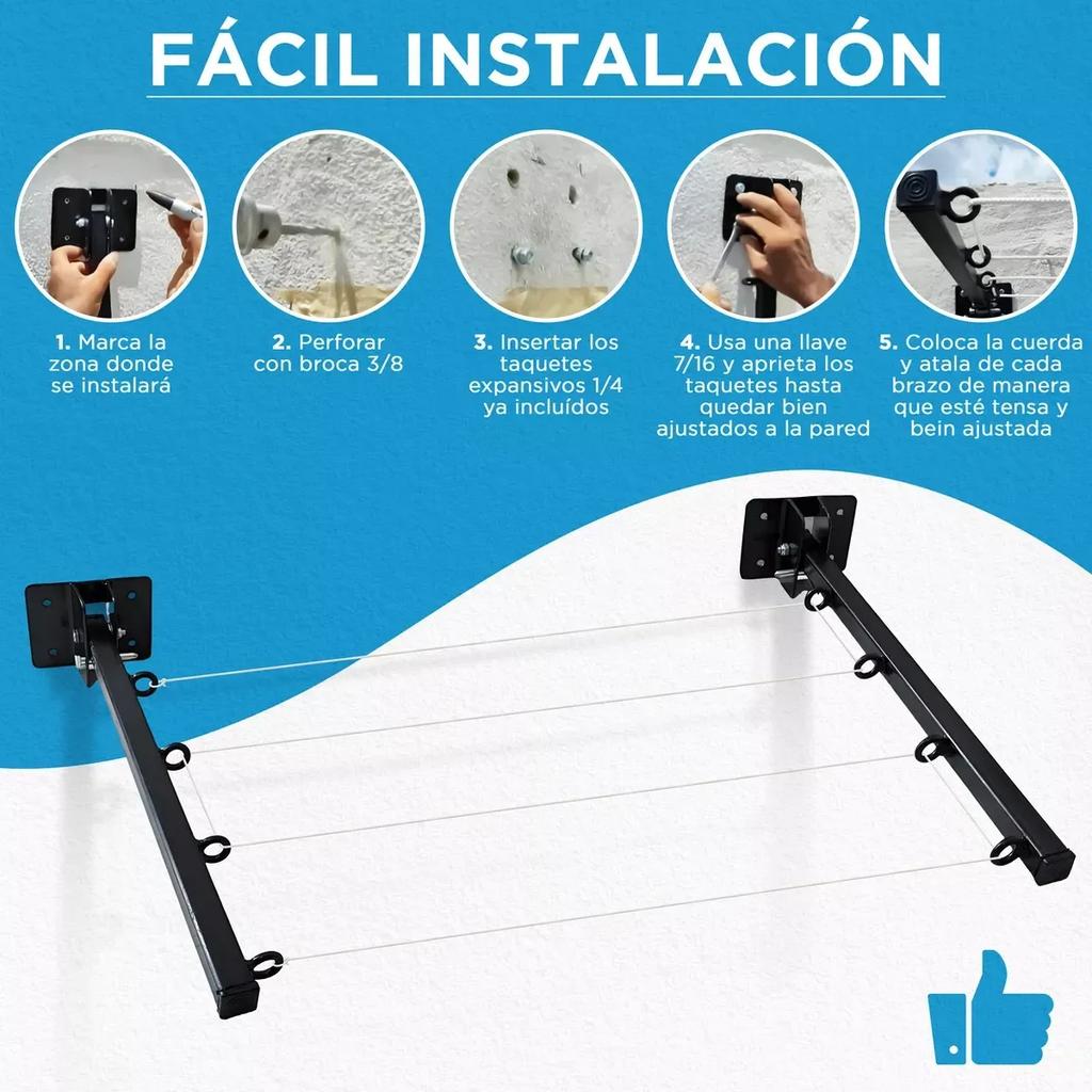 Home-Use Foldable Clothes Drying Rack, High-Load And Space-Saving Clothes Drying Pole, Perforated Telescopic Clothes Drying Hook