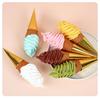 Simulation Torch Ice Cream Cone Model - Fake Dessert Display Prop for Ice Cream Shops