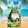 Send Cartoon Animation Chinchilla Beach Towel Microfiber Digital Printing Quick-Drying Beach Towel