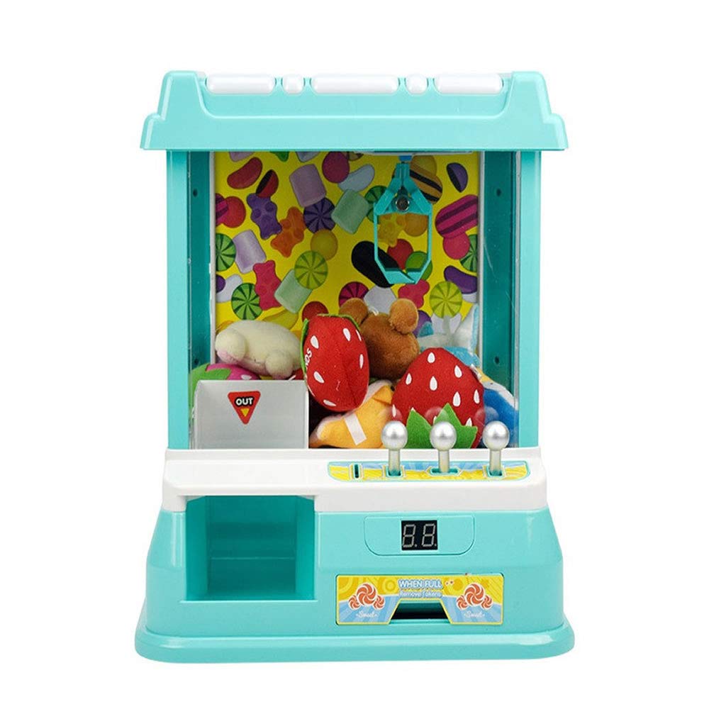 

kaitou UFO Catcher Crane Game Toy Body Home Game Center Настольная игрушка со светодиодной подсветкой Hobby Catcher (мятный) [Элемент]