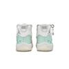 Jordan Air Jordan 11 RETRO Pearl 811 Manufacturing, Peach Mist Cyan Mid Top Vintage Basketball Shoes Unisex AR0715-110(Team80-)