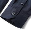 Armani Exchange FW23 Solid Logo Letter Print Long Sleeve Shirt Men Shirts Navy-Blue 6RZC06-ZNXLZ-1510