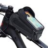 Bicycles Front Phone Holder Bag Cycling Storage Pack Waterproofs Hard Shell Bike Phone Bag Cycling Front Top Tube Bag
