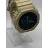 Used [New battery] CASIO G-SHOCK GA-2100 Beige Ana-Digi Watch Casioak
