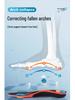 Flat Foot Orthotic Insoles with Arch Support for Shock Absorption in Sports