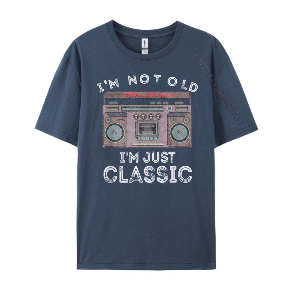 

I M Not Old I M Classic Cassette Player Mens Shirts Graphic Tee Couples Winter Printed TShirt Free Shipping Clothes Casua 4XL