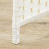 6-Panel Room Divider, Foldable Privacy Screen, Privacy Wall for Living Room, Bedroom, Home Office, White