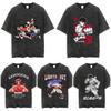 T-shirt Ippo Takamura Skull Cartoon Animation MMA Boxing Muay Thai Kickboxing Print 3D Training Workout Sport Unisex Short Sleeve Fitness Gym