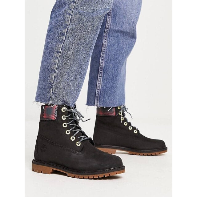 

Черные ботинки Timberland 6in Hert Cupsole