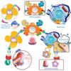 Bed Stroller Pendant Bell Multifunctional 2in1 Rotating Rattle Toy Soothing