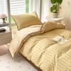 Pure Cotton Three-Piece Student Bedding Set: Bed Sheet, Pillowcase, Duvet Cover - Perfect for Dorm Bunk Beds