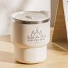 Leak Proof Stainless Steel Coffee Cup With Sealed Lid For Outdoor Camping Office Use Double Layer Insulated Travel Mug