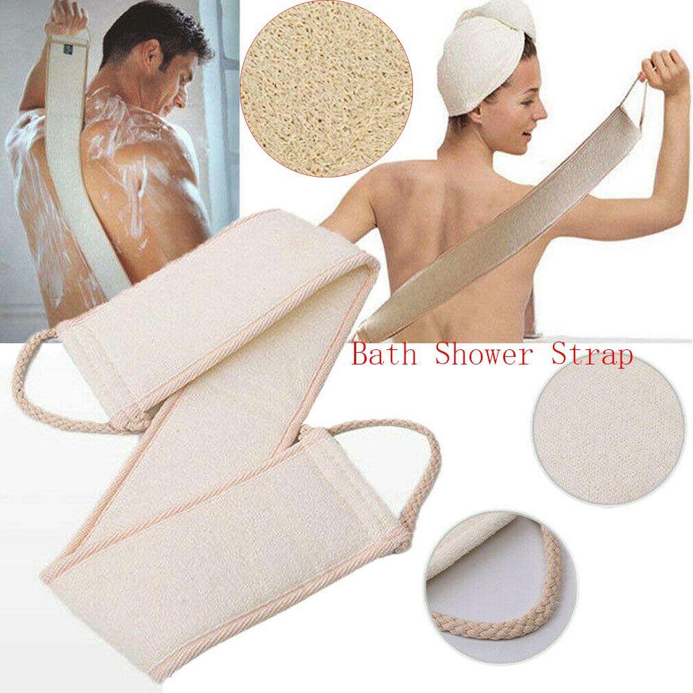 Soft Loofah Exfoliating Bathing Accessories Back Scrubber Shower Brush Massage Brush Bath Strap