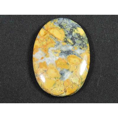 58Cts. Natural Maligano Jasper Oval Cabochon Palm Crytsal Gemstone 36X47MM SK-2670