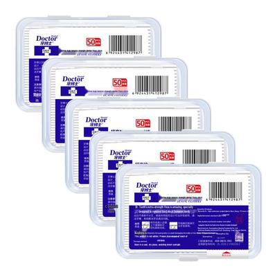 Dr. Bei Super High Tension Dental Floss Picks (5x50 Pcs)