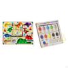 Color Matching Learning Counting Puzzles Board for 3 4 5 Years Old Girls Boys Dinosaur