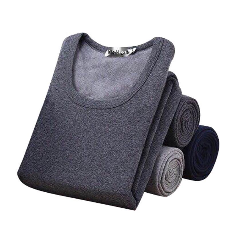 Men's Slim Fit Thermal Underwear Set - Fleece Lined Long Johns