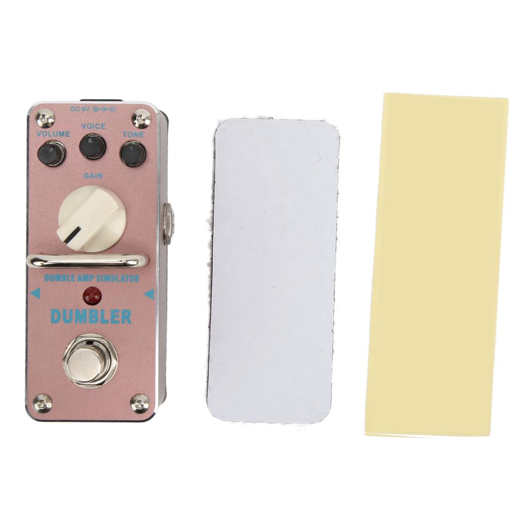 Guitar Effect Pedal DUMBLER Analog Distortion True Bypass Low Loss Instrument Accessory