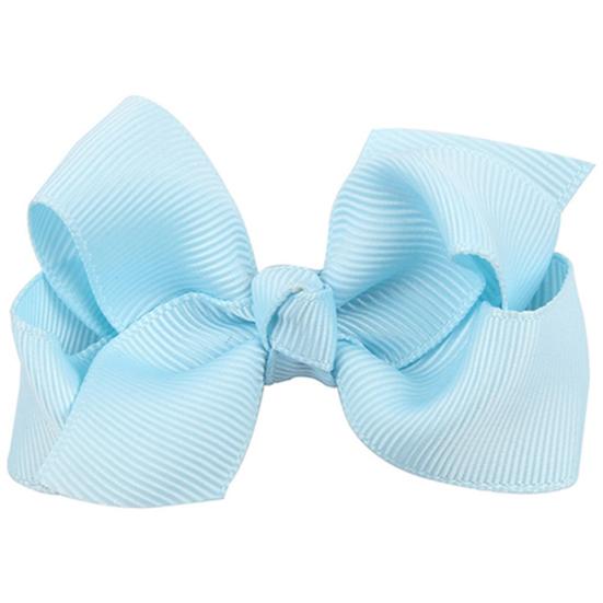 8cm Large Ribbon Bowknot Girl Kid Hair Clip Duckbill Clip Hair Accessory Gift