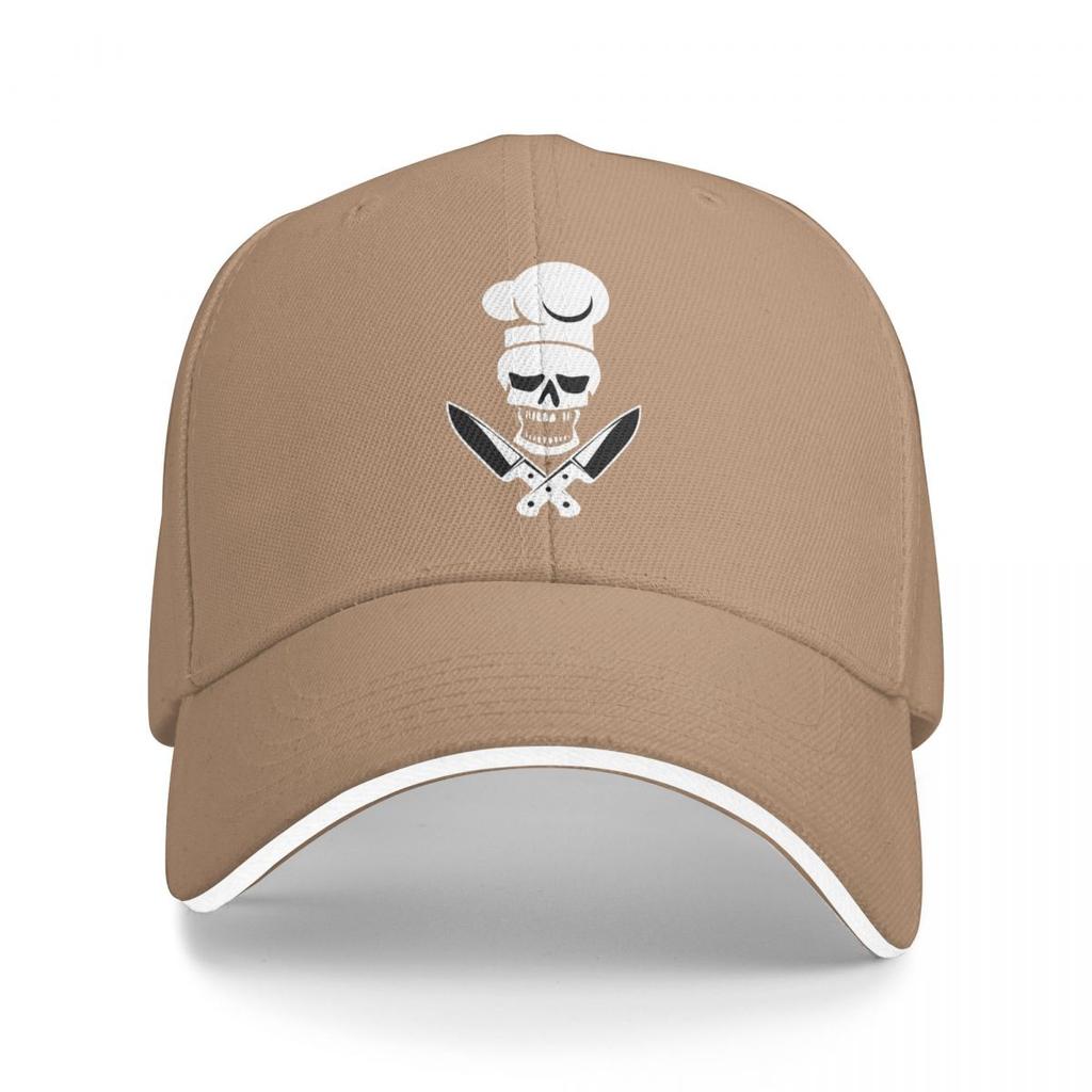 Unisex Baseball Hats Chef Skeleton Kitchen Knives Outdoor Streetwear Summer Sports Baseball Caps Hip Hop Cap Casquette Hats