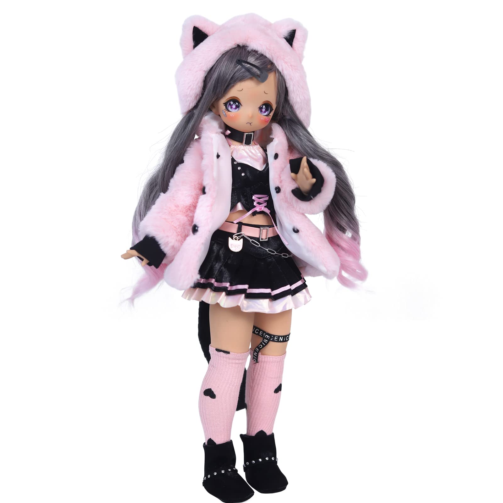 

ICY Fortune Days Масштабная BJD Аниме Расписанная и Подвижная Подарок для Детей от 8 лет Кукла 1/4, Стиль, Фигурка, (Найнайзи)