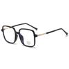 New Anti Radiation Oversized Frame Myopia Glasses Shades for Woman Man Transition Photochromic Eyewear Replaceable Lens