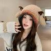 New Fur Deer Storage Hat Ear Protection Warm Festival Christmas Antler Hat Windproof Adjustable Earmuffs Hat Outdoor