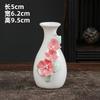 Chinese Mini Ceramic Handmade Flower Vase Flower Inserted Dry Flower Fragrance Bottle Home Table Desk Decorations Accessories