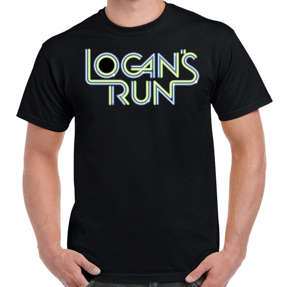 Logan s Run Logo Adult Shirt S разноцветный