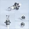 2PCS Ultra Powerful H7 H4 Mini LED Lens Bulbs 6000K White Headlight Plug and Play for Car Headlamp Lights