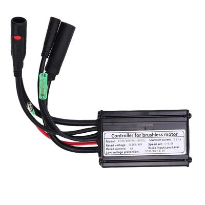 Electric Bike Motor Controller Aluminum Alloy 6 Tubes Electric Sine Wave Controller for 250W 350W Motor