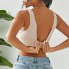 FINETOO Women Deep V Bras Female Push Up Padded Tops Sexy Wireless Underwear Ladies Plus Size Bralette Girls Intimates Lingerie