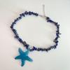Y2K Accessories Starfish Clavicle Chain Pendant Beach Choker Fashion Starfish Necklace  Girls Gift