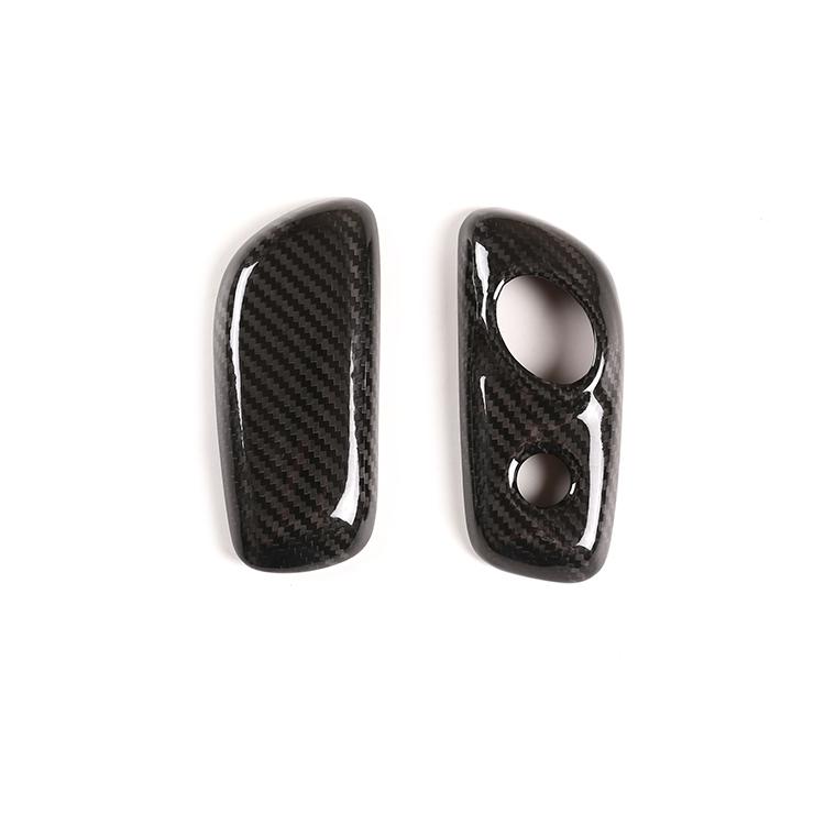 Real Carbon Fiber Gear Shift Knob Interior Decorative Head Cover for 2009-2014 Ford F-150 Raptor