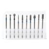 10Pcs/Set Universal Nail Grinding Head High Quality Sharp Lightweight Tungsten Manicure Grinding Heads Kit for Salon