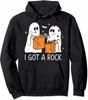 Funny Boo Ghost Scary I Got A Rock Halloween Unisex Hooded Sweatshirt