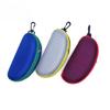 1PC Color Sunglasses Glasses Case EVA Zipper Case, Black Sunglasses Case, Pressure-resistant, Portable, a Must for Cycling Experts