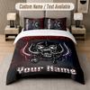 Set Biancheria da Letto Design Motorhead Testo Personalizzato 1 Copripiumino & 2 Federe