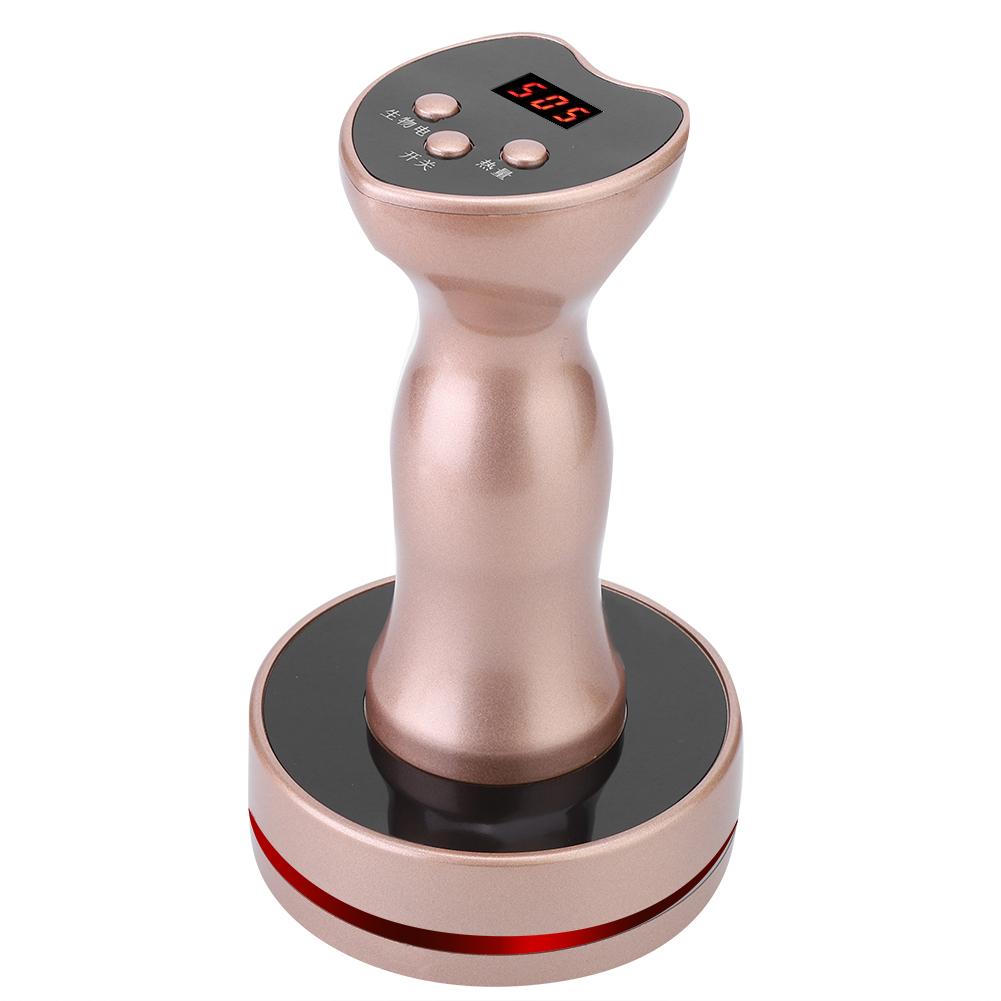  Electric Heating Meridians Massage Brush Body Shaping Relaxing Machine Device  US Plug 100-240V 