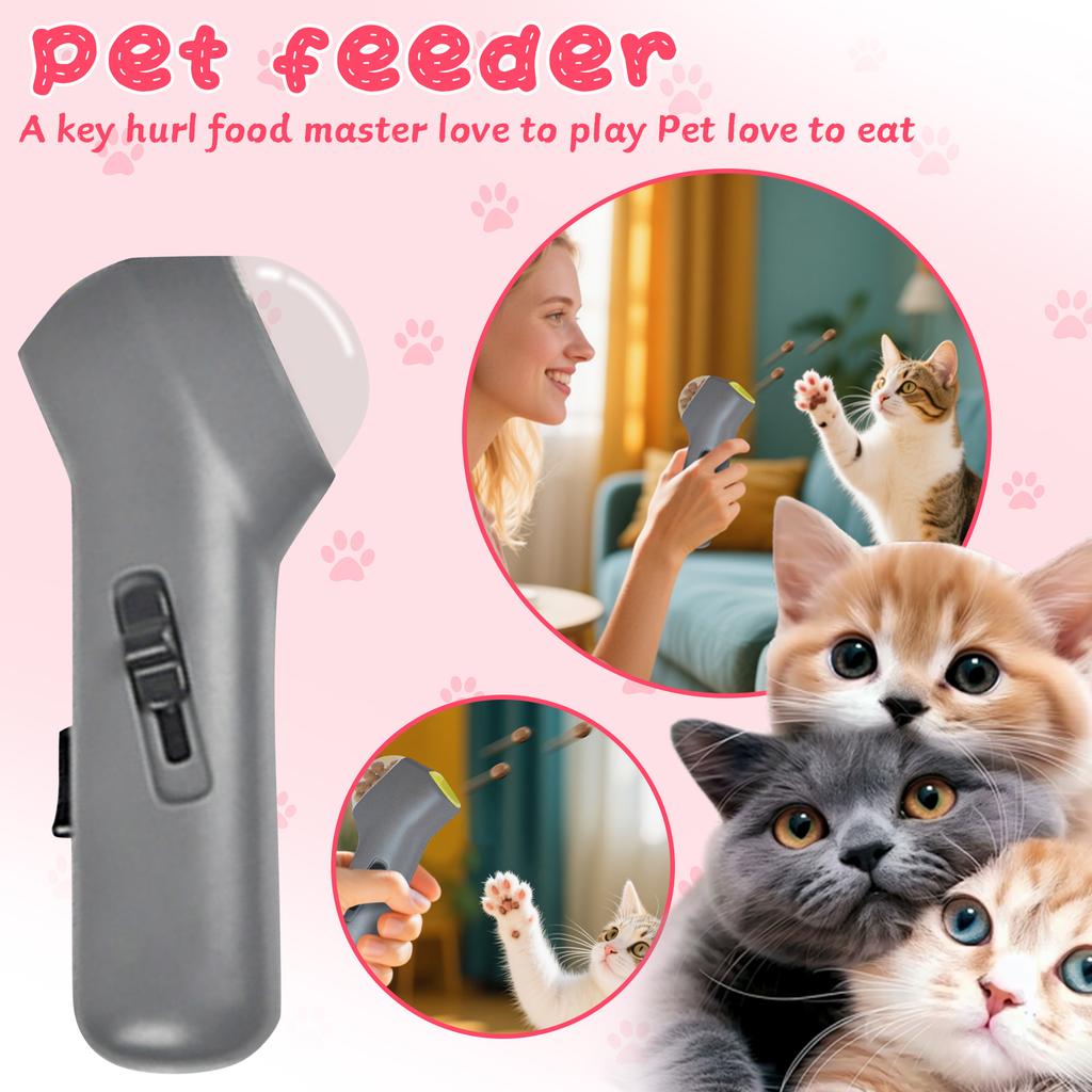 Dog Interactive Training Toy Pet Snack Catapult Outdoor Beach Toy Dog Cat Snack Food Feeder Pet Supplies