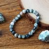 Original Pink Rose Powder Crystal Quartz Bracelets for Women Natural Stone Stretch Bracelets Homme Purify Soul Jewelry Pulsera