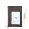 Men's RFID Card Bag, European And American Retro Credit Card Bag Card Holder
