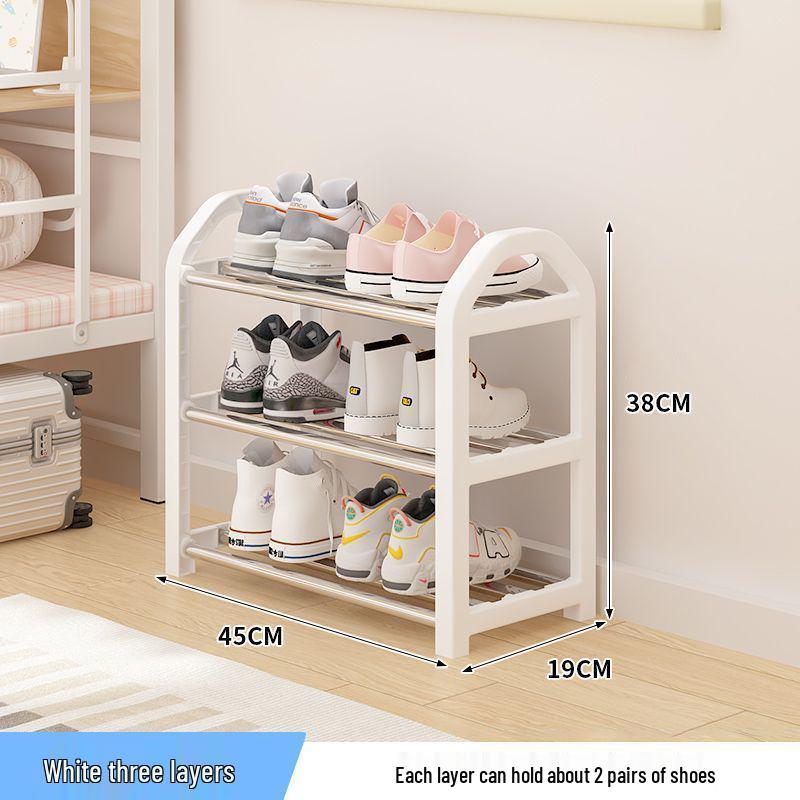 Sturdy Multi-Layer Shoe Rack: Simple, Multi-Functional Storage for Dorms & Homes