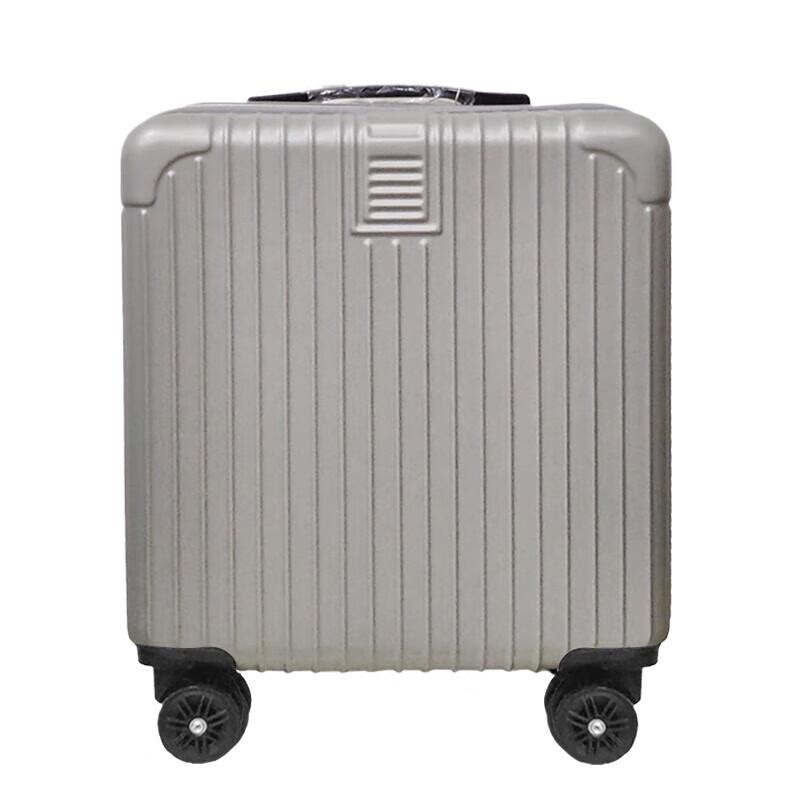 Xiaomengge 18-inch Retro Hardshell Spinner Luggage