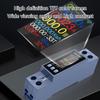 Din Rail Monitors Multifunction Power Energy Tester with TFT Color Screen AC85-290V 40A Voltage Current Testing Meter