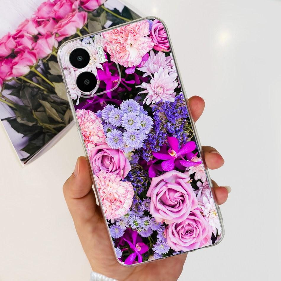 For Xiaomi Redmi A1 A1+ 2022 Cute Painted Phone Case For Redmi A1 Plus RedmiA1 A 1 A1+ Soft Silicone TPU Cases
