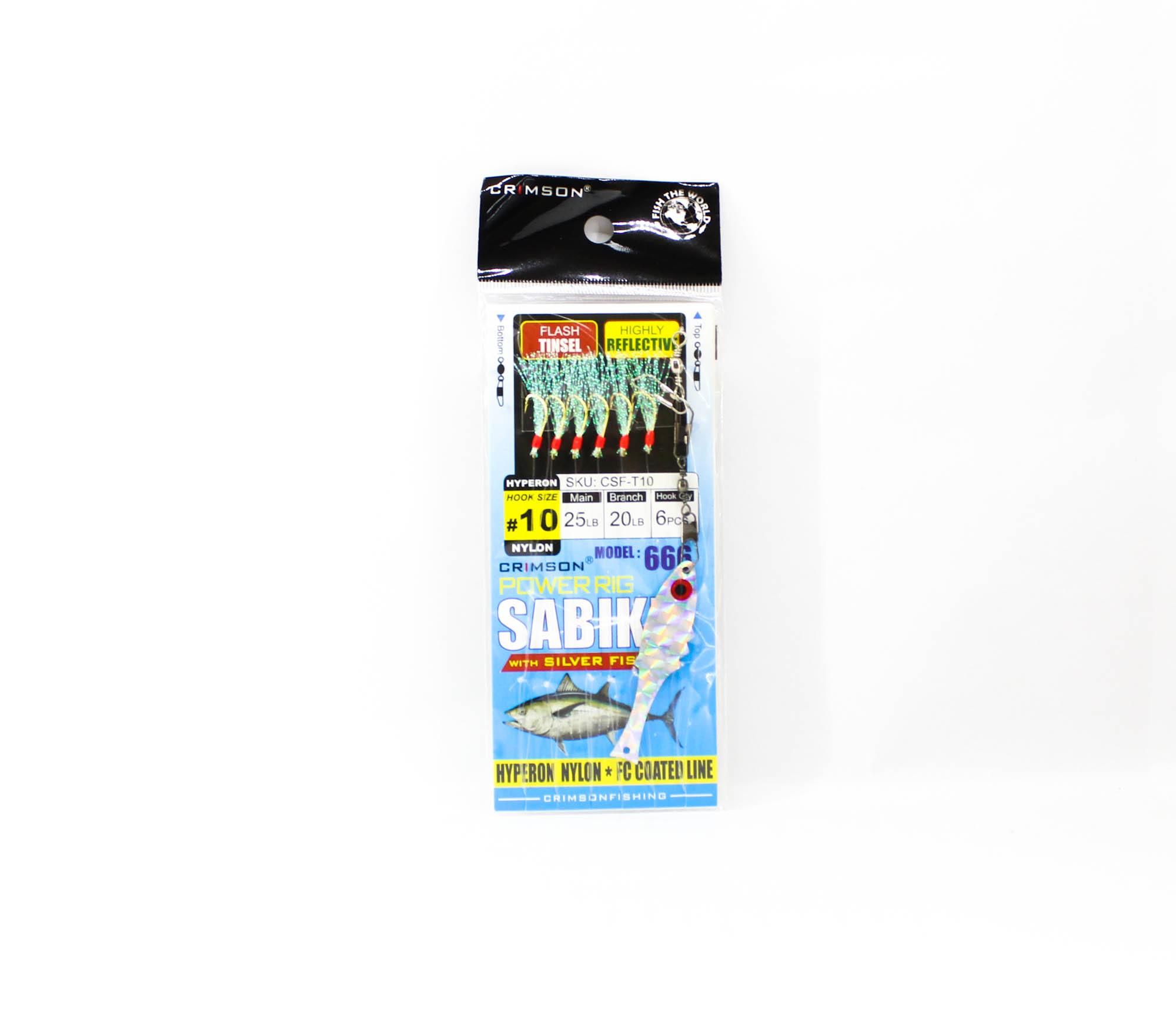 

Crimson CSF-T10 Силовая оснастка Сабики Килька Мишура Размер 10 (5700)