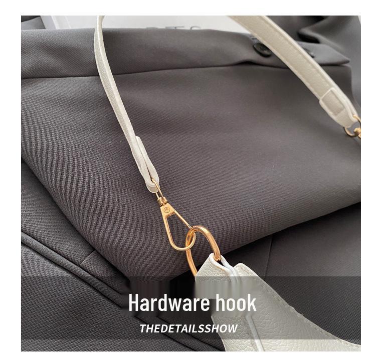 Women's Spring 2025 Crescent Underarm Bag: Stylish, Simple, and Unique Shoulder Bag for Commuting